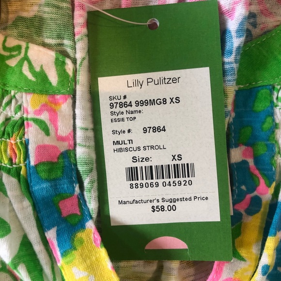 SOLD💓🆕NWT 🏷✨Lilly Pulitzer Sleeveless Tank Top - Picture 3 of 3